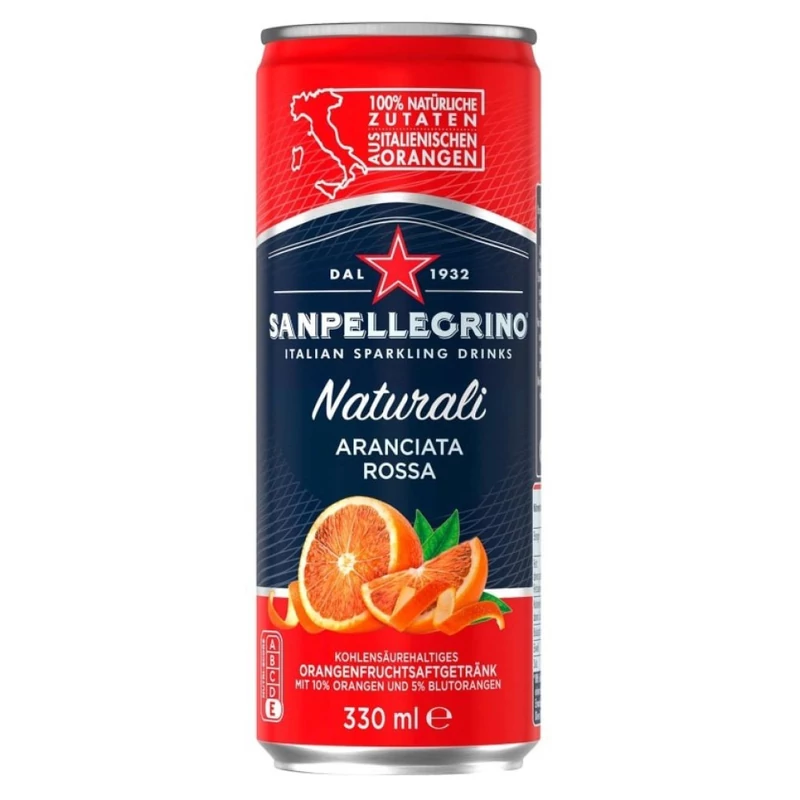 San Pellegrino Aranciata Rossa 330ml DRS
