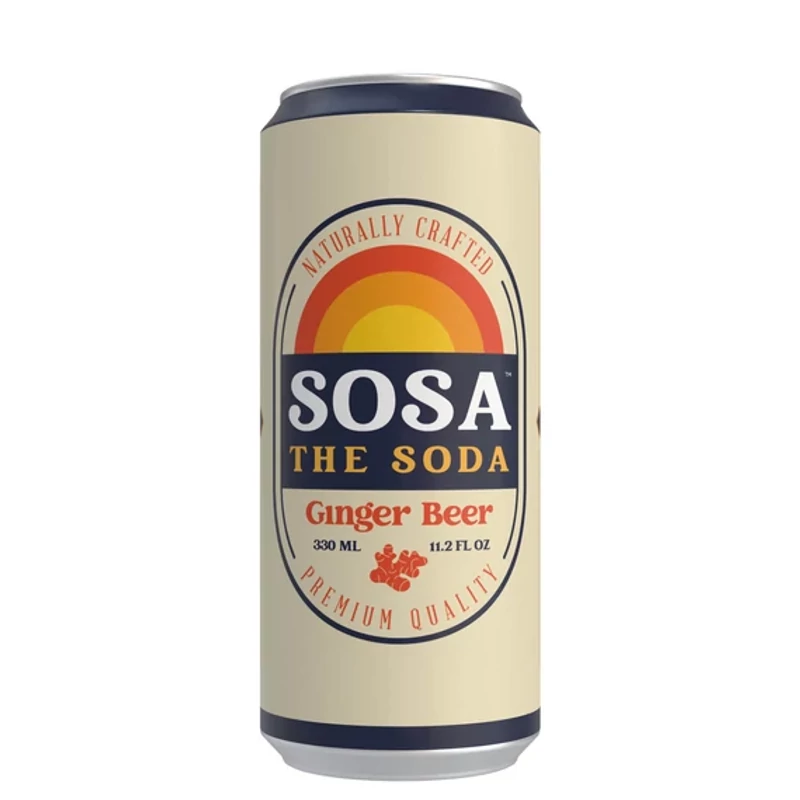 Sosa The Soda Ginger Beer 330 ml DRS