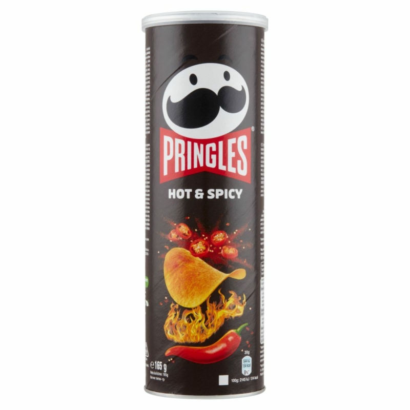 Pringles Hot & Spicy chips 165 gr. 