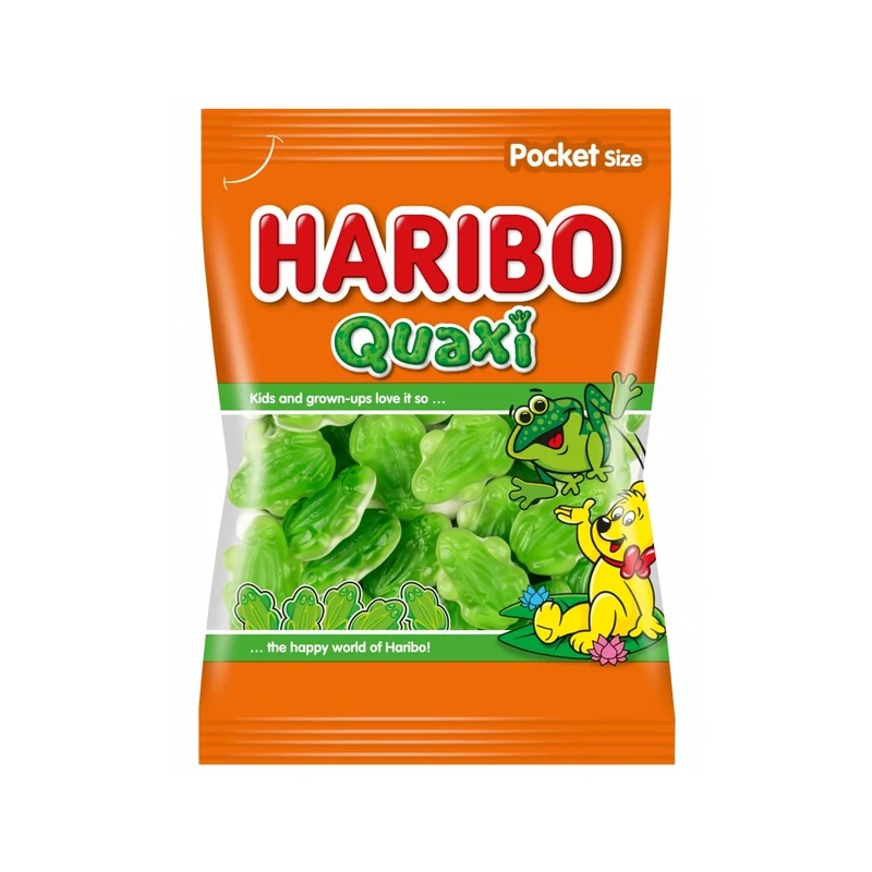 Haribo Quaxi béka gumicukor 100gr.