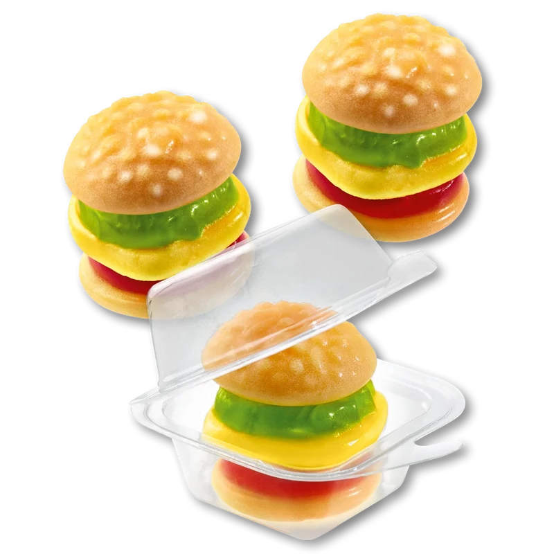 Trolli mini hamburger gumicukor 