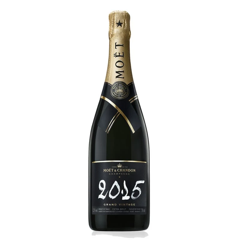 Moet Chandon Grand Vintage Blanc Champagne 2015 0.75 L 