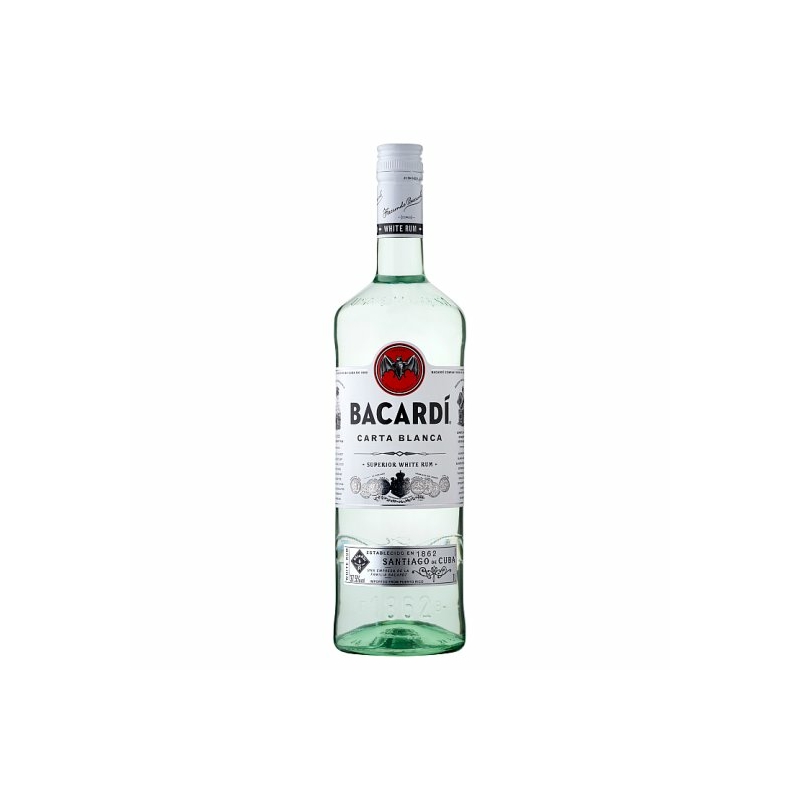 Bacardi Carta Blanca Superior Rum 1 L