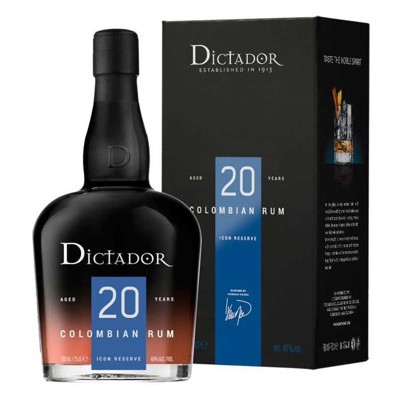 Dictador Rum 20 years 0.7 L DD. 