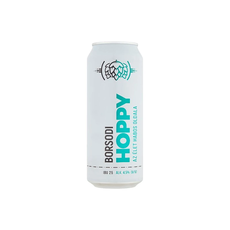 Borsodi Hoppy dobozos sör 0.5 L DRS