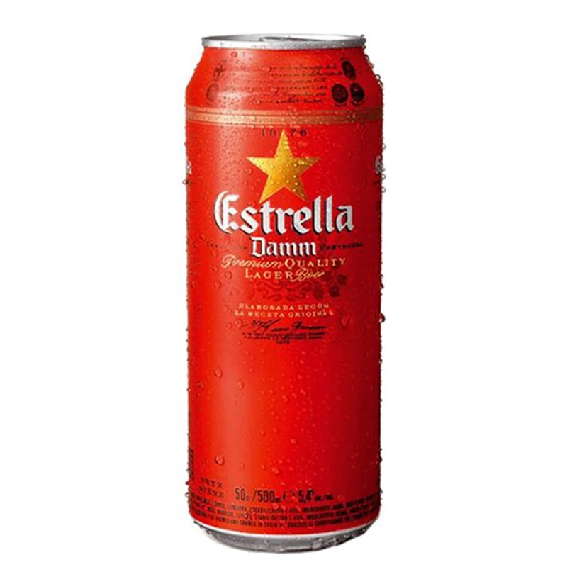 Estrella Damm dobozos 0.5l