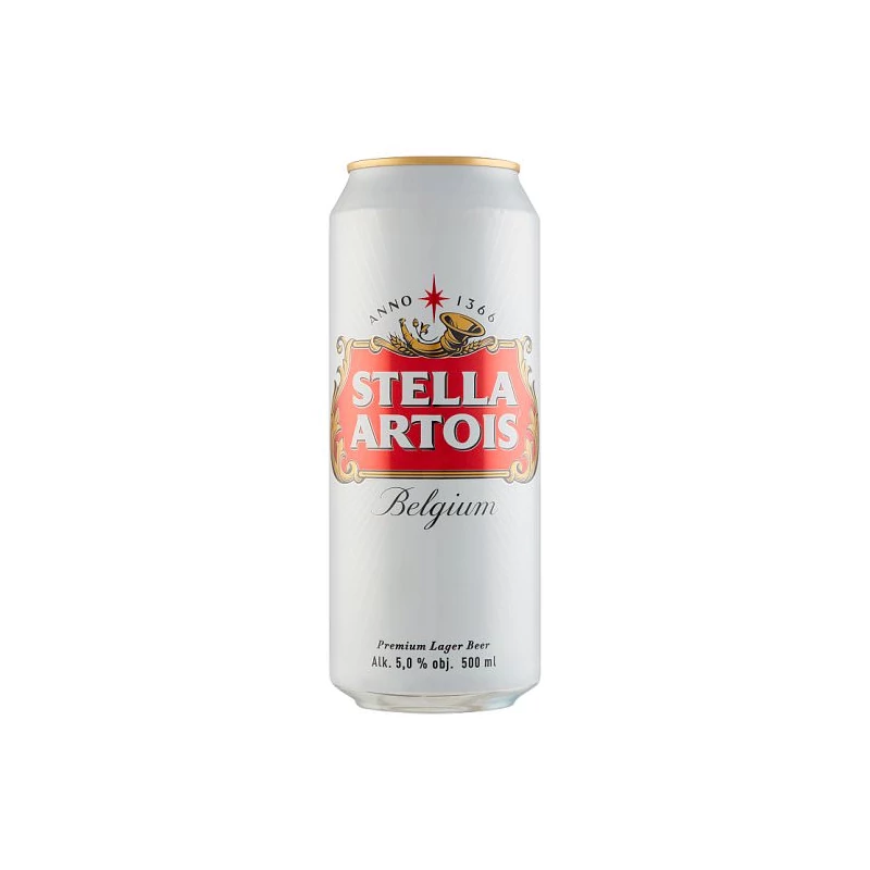 Stella Artois dobozos sör 0.5 L DRS