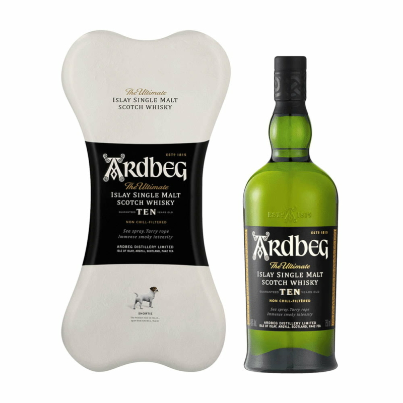 Ardbeg Whisky 10 years Ardbone Islay Single Malt Scotch 0.7 L DD.