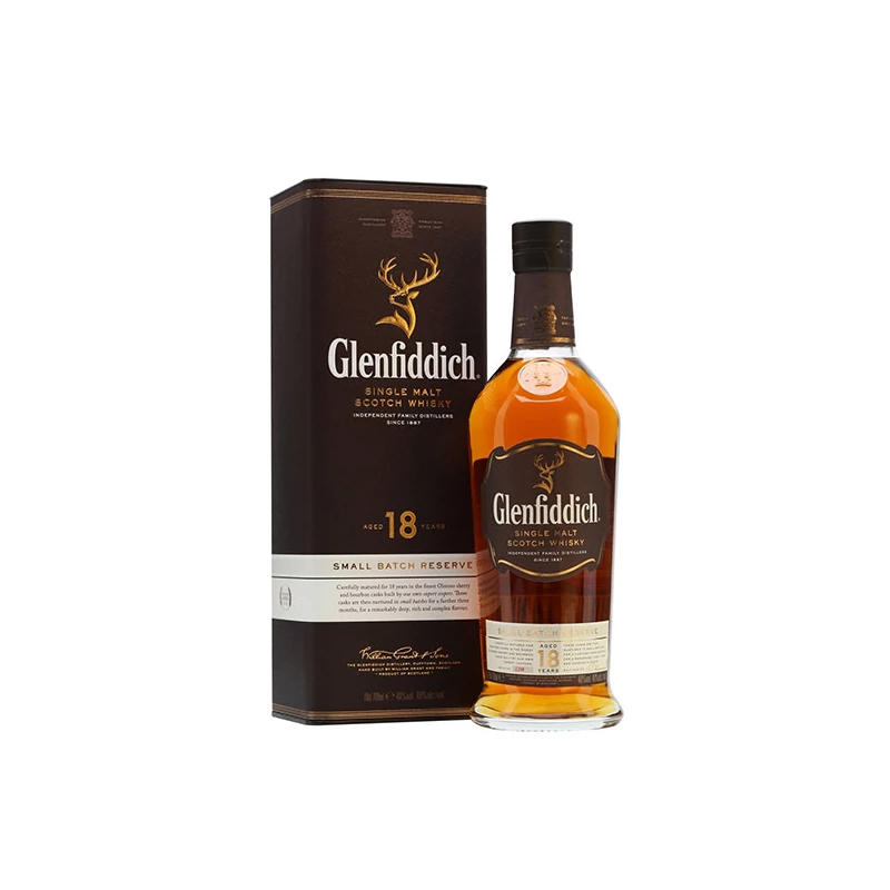 Glenfiddich 18 years DD whisky 0.7l